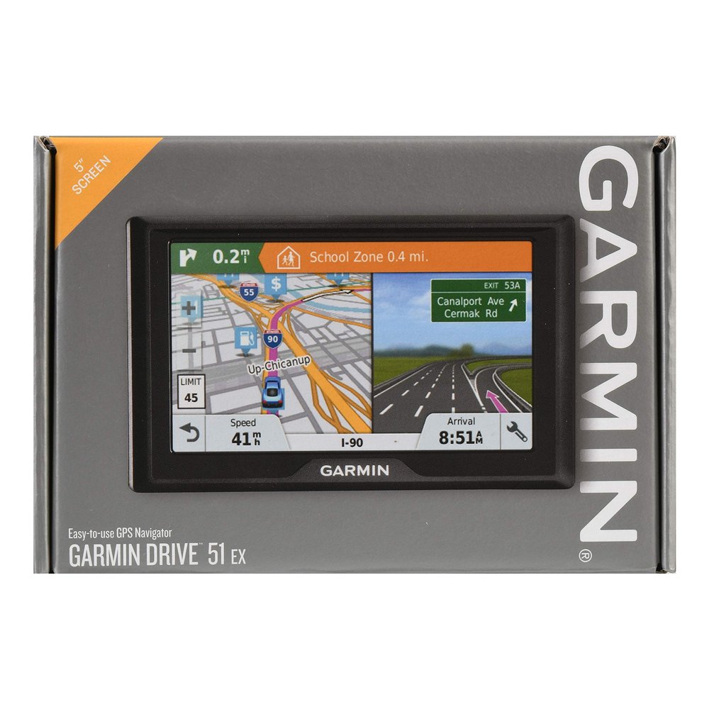 Garmin Drive 51 EX 5.0" GPS Navigator with Real Directions & Direct Access