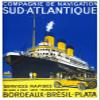 Compagnie Navigation South Atlantic Poster Reproduction 50 x 70 cm 300 g Paper HD Digital File Sale Can Visit Us (Shop: Display.FR) view 1