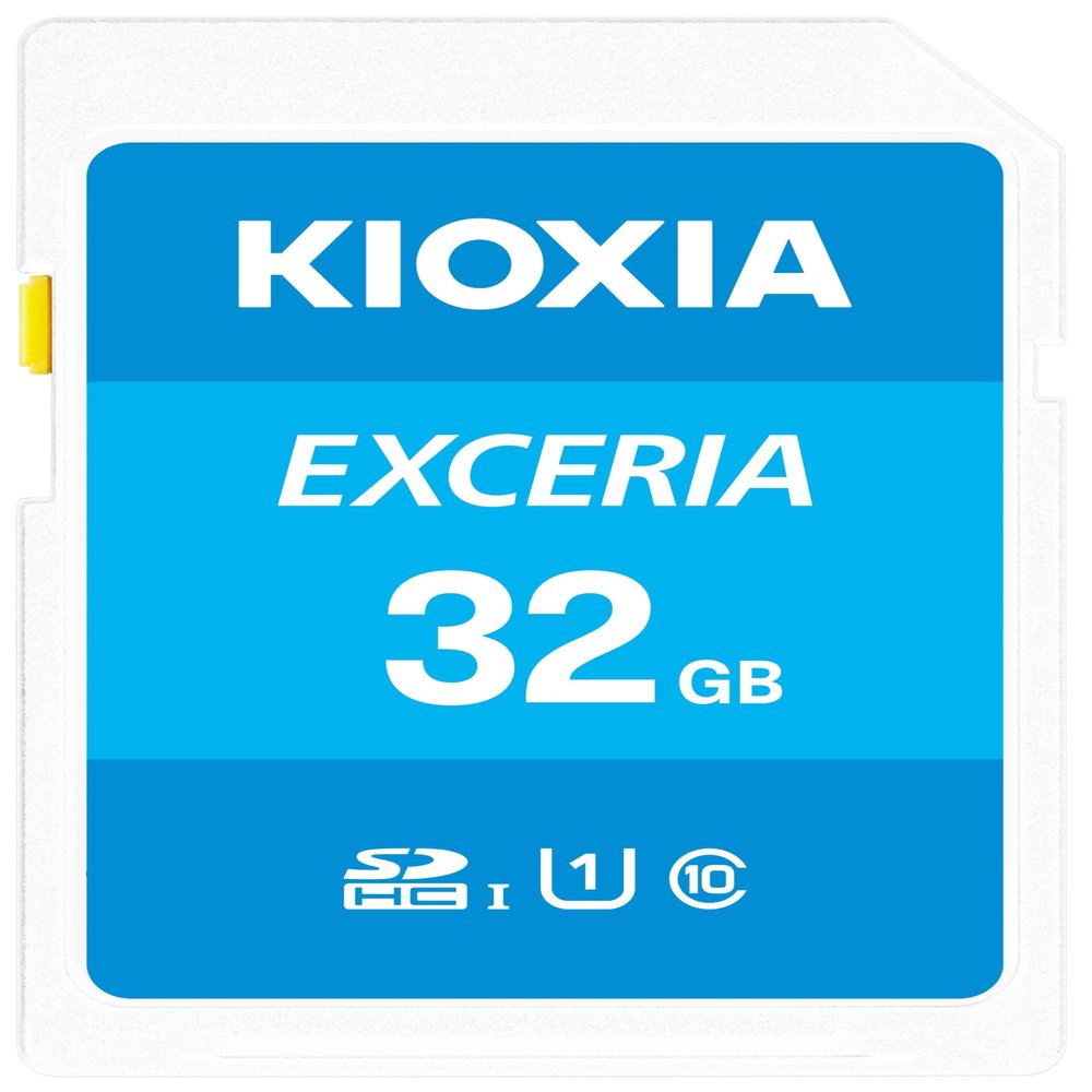 KIOXIA KLNEA032G Formerly Toshiba Memory SD Card, 32 GB SDHC UHS-I Class 10 Reading Speed, 100 MB/s Readable Speed, Genuine Japanese Product, 5 Years Manufacturer's Warranty