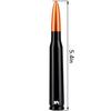 50 Cal Caliber Bullet Style Antenna, Compatible with All Dodge RAM Trucks (RAM 1500, RAM 2500 or RAM 3500 1994-2024) - Designed for Optimized FM/AM Reception (Orange) view 2