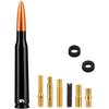 50 Cal Caliber Bullet Style Antenna, Compatible with All Dodge RAM Trucks (RAM 1500, RAM 2500 or RAM 3500 1994-2024) - Designed for Optimized FM/AM Reception (Orange) view 4