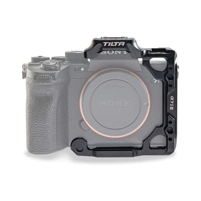 (Black) TILTA TA-T18-HCC-B Half Camera Cage Compatible with Sony Alpha 7S III / A7S III / A7S3 Tiltaing Rig