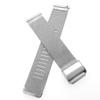Abanen Watch Bands for Garmin Vivoactive 4S / Vivomove 3S /Venu 2S, 18mm Quick Release Stainless Steel Metal Mesh Women Wristband Strap for Forerunner 255s/255s Music (Silver) view 2