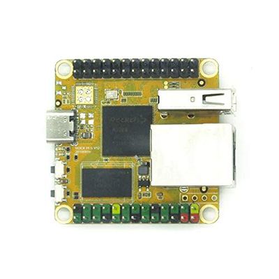 Taidacent Rock PI S Development Board RK3308 Quad-Core A35 64 with VAD Audio Detector for IOT and Intelligent Voice Projects (Single Board, 512MB with Bluetooth with WiFi 1GB)