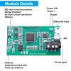 2 Pieces Digital FM Transmitter Module Stereo FM Transmitter DSP PLL 76.0-108.0MHz Stereo Frequency Modulation with LCD Display Line/USB/Mic Input, DC 3.0V - 5.0V view 3