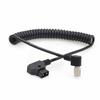 HangTon D-tap to Hirose 4-pin Right Angle Power Cable for MixPre 10 ll and Sound Devices 633 688 Mixer view 2