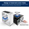 PC Cooler Fan Filter, 120 x 120mm PVC Magnetic Computer Mesh Frame Nylon Dust Filter Computer Case Cover (5 Pcs) view 3