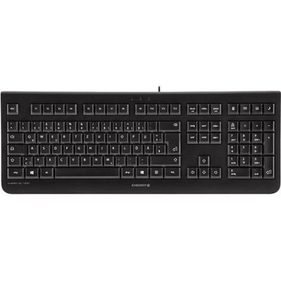 CHERRY AMERICAS LLC Black USB 104+4 Whisper Quiet Keys Laser