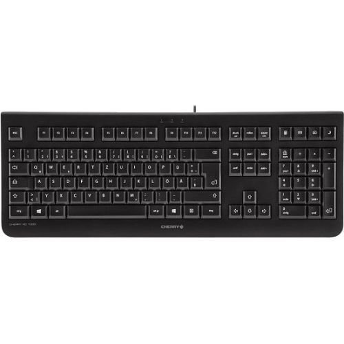 CHERRY AMERICAS LLC Black USB 104+4 Whisper Quiet Keys Laser