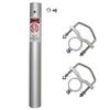 Tram 1498-B 18-Foot Black CB Base Antenna with 26 MHz to 31 MHz 5.75 dBd Gain view 2