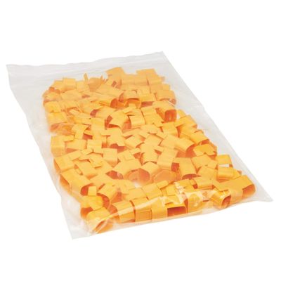 Tripp Lite Plug-Lock Inserts C19 Power Cord to C20 Outlet Yellow 100 Pack (PLC20YW)