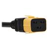 Tripp Lite Plug-Lock Inserts C19 Power Cord to C20 Outlet Yellow 100 Pack (PLC20YW) view 4