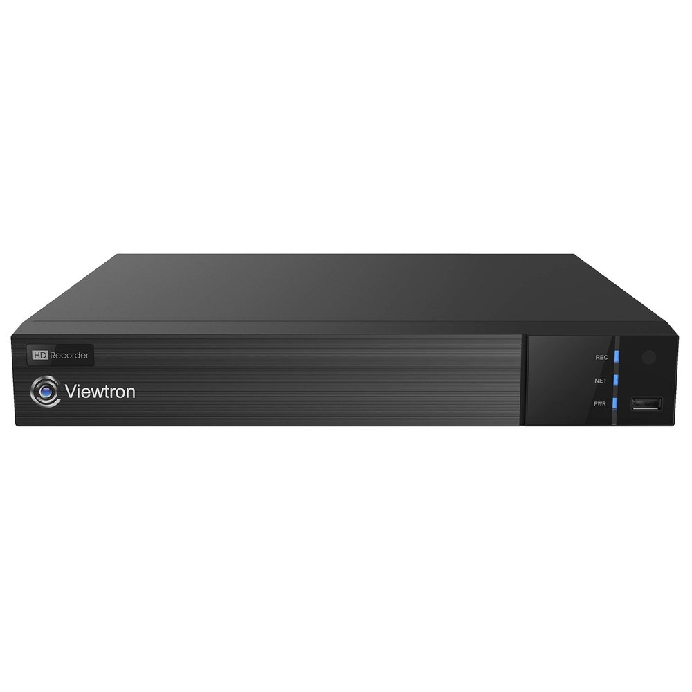 4ch Security Camera DVR/NVR 4K Hybrid, Analog CCTV, AHD, HD-TVI, CVI, IP Cameras