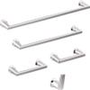 Delta Galeon (1-Pack) Toilet Paper Holder Polished Chrome Tissue Roll Holder for Bathroom Organization and Storage Pivoting Toilet Tissue Holder Wall Bathroom Accessories 772500 view 3