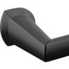 DELTA FAUCET Rubber Limited 772500-BL Galeon Wall Mount Pivot Arm Toilet Paper Holder Bath Hardware Accessory in Matte Black view 4