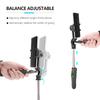 LanParte Selfie Stick Tripod Phone Stand all in 1 Portable Extendable Stabilized with Wireless Remote and LED Fill Light Compatible with iPhone12/12PRO/11/11PRO/XS Max/XS/XR/X/8P/7P/Samsung/Huawei,etc view 3