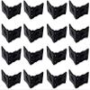 Adonai Hardware"Arah" Black Antique Iron L-Corner (Supplied as 16 Pieces per Pack) - Black Powder Coated view 1