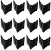 Adonai Hardware"Arah" Black Antique Iron L-Corner (Supplied as 12 Pieces per Pack) - Black Powder Coated view 1