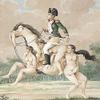 Caricature of Napoleon : ca. 1800s : Archival Quality Art Print view 1