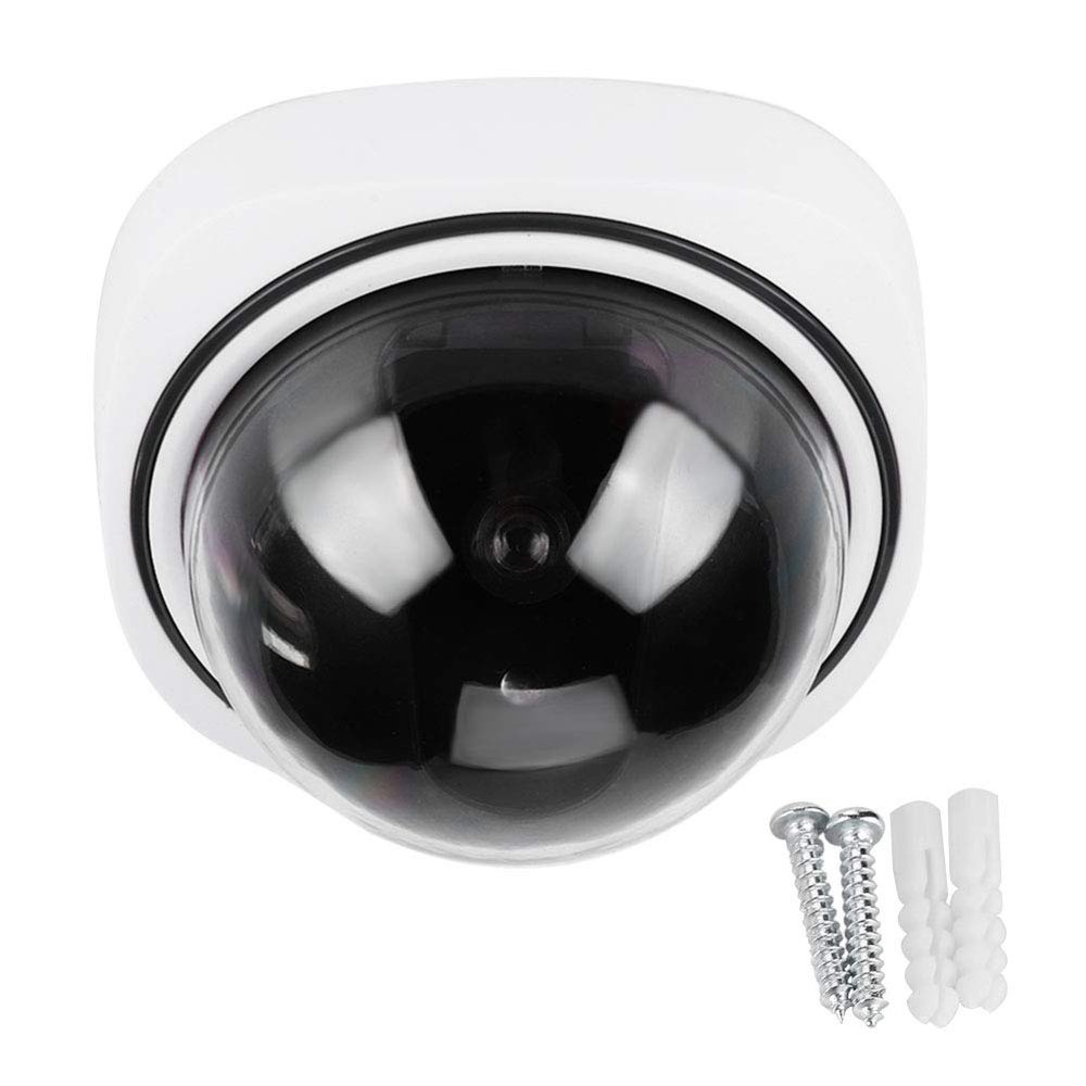 IGKE Fake Dome Camera, Fixed 45 Degrees Dummy Security Camera, Good Workmanship for Home Office