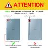 Dteck Case for Samsung Galaxy Tab S6 Lite Case, PU Leather Slim Flip Folio Multi-Angle Stand Auto Wake/Sleep Smart Wallet Cover for Samsung Galaxy Tab S6 Lite 10.4 inch 2020/2022, Turtle view 2