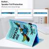 Dteck Case for Samsung Galaxy Tab S6 Lite Case, PU Leather Slim Flip Folio Multi-Angle Stand Auto Wake/Sleep Smart Wallet Cover for Samsung Galaxy Tab S6 Lite 10.4 inch 2020/2022, Turtle view 4
