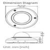 ACTI Corporation E96 5MP Basic WDR Mini Fisheye Network Dome Camera with 1.19 mm Fixed Focal Lens, RJ45 Connection. view 3