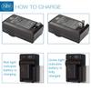 BM Premium 2 Pack VW-VBK180 Batteries and Charger for Panasonic HC-V10 HC-V100 HC-V500 HC-V600M HC-V700 HDC-HS40 HS40K HS60 HS60K HS80 HS80K Camcorder view 4