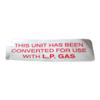 00-421727-00009 Label Lp Compatible With Vulcan Hart Equipment view 1