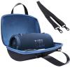 co2CREA Hard Carrying Case Replacement for JBL Xtreme 3 / Xtreme 2 Portable Speaker (Black Case + Inside Blue) view 1