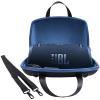 co2CREA Hard Carrying Case Replacement for JBL Xtreme 3 / Xtreme 2 Portable Speaker (Black Case + Inside Blue) view 2