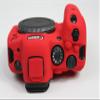 R6 Case, BolinUS Fullbody Ultra-Thin Lightweight Rubber Soft Silicone Housing Case Bag Cover for Canon EOS R6 (Red) view 3