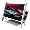 3D 21 Inch Laptop Computer Screen Magnifier, Laptop Computer Screen Magnifier Expanders Bracket Magnifiers Ultra-Clear Projector Screen Magnifying, Portable Amplifier Desktop (Color : White) view 1