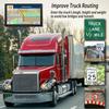 LOVPOI Truck GPS Commercial Drivers 2025, Trucker Car GPS Navigator, 9 inch Navigation System with Latest 2026 Maps Lifetime Updates, Voice Assistant, Speed Limit Warnings view 2