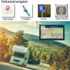 LOVPOI Truck GPS Commercial Drivers 2025, Trucker Car GPS Navigator, 9 inch Navigation System with Latest 2026 Maps Lifetime Updates, Voice Assistant, Speed Limit Warnings view 3