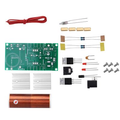 Oumefar Electronic Unassembled Coil Module Plasma Speaker DC 15 24V Mini DIY Electronic Kit Plasma Speaker Electronic Kit