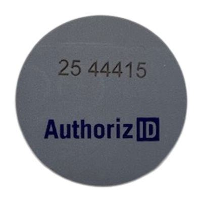 100 pcs AuthorizID Proximity Adhesive Tags 26 Bit Weigand Prox Coins or Disks are Compatable with ISOProx 1386 1326 H10301 Format Readers. Works with the vast Majority of Access Control Systems