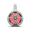 Rockford Fosgate M2WL-8 Color Optix Multicolor LED Lighted 8" 2-Way Marine Wake Tower Cans & Speakers 250 Watts RMS / 1000 Watts Peak with Stainless & Sport Grilles, Mounting Hardware - White (Pair) view 2