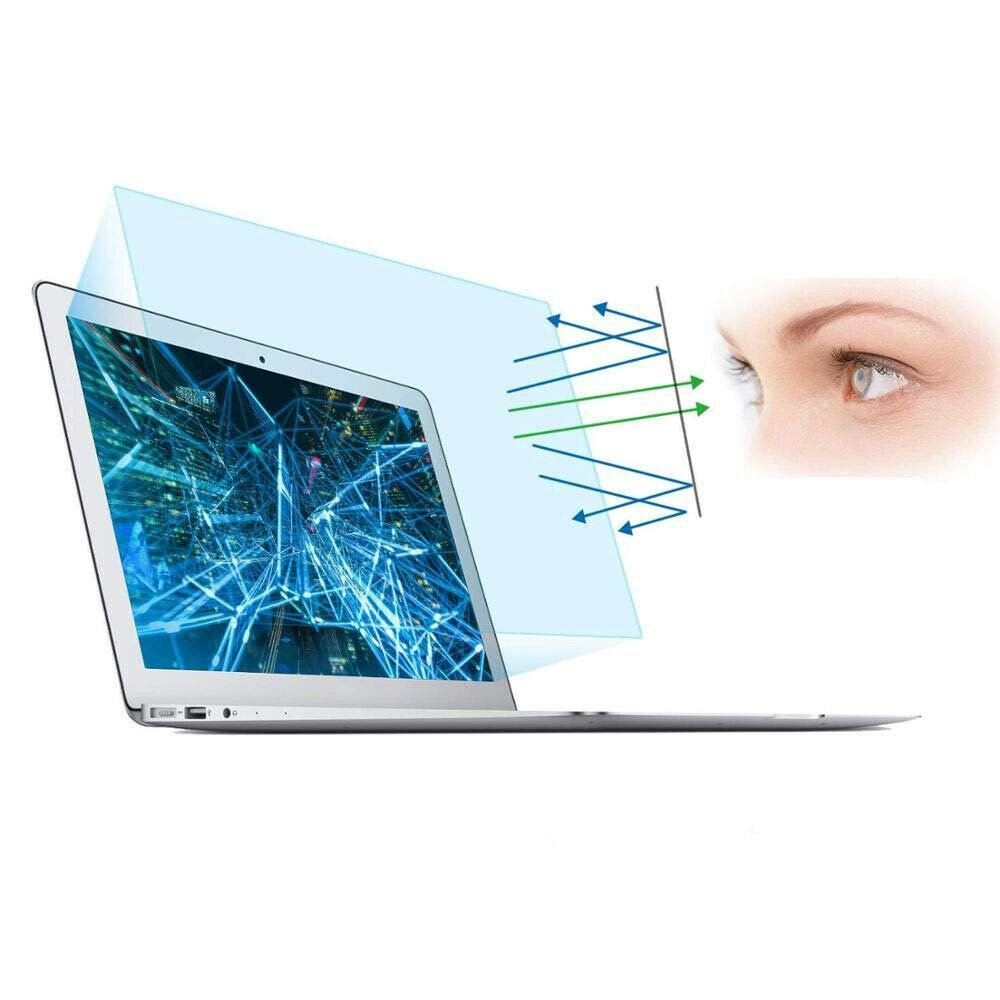 15.6 Inch Blue Light Laptop Screen Protector - HAPPY EYE Anti Glare, Anti UV, Anti Radiation Filter - 15.6" with 16:9 Aspect Ratio - Protect Your Eyes**Same Day Priority Shipping**