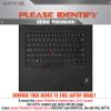 Decalrus - Protective Decal Skin Sticker for Lenovo ThinkPad X1 Extreme 3rd Gen. (15.6" Screen) case Cover wrap LEthnkpdX1extreme_3gen-6 view 2