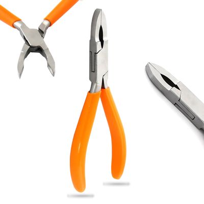AAProTools 6" Ring Closing Pliers Orange Pvc Grip Body Piercing Tool Instruments