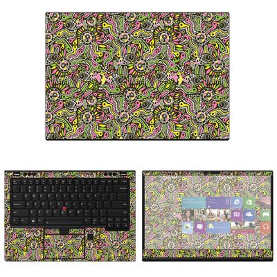 Decalrus - Protective Decal Skin Sticker for Lenovo ThinkPad X1 Carbon 8th Gen. (14" Screen) case Cover wrap LEthkpadX1crbn_8GEN-250