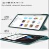 Anti-Drop iPad Air 10.9 case Clear Back Cover Tri-fold Front Cover with Pencil Holder Support Pencil Charging Premium PU Leather case for iPad Air4 2020 (iPad Air4 10.9, Blue) view 2