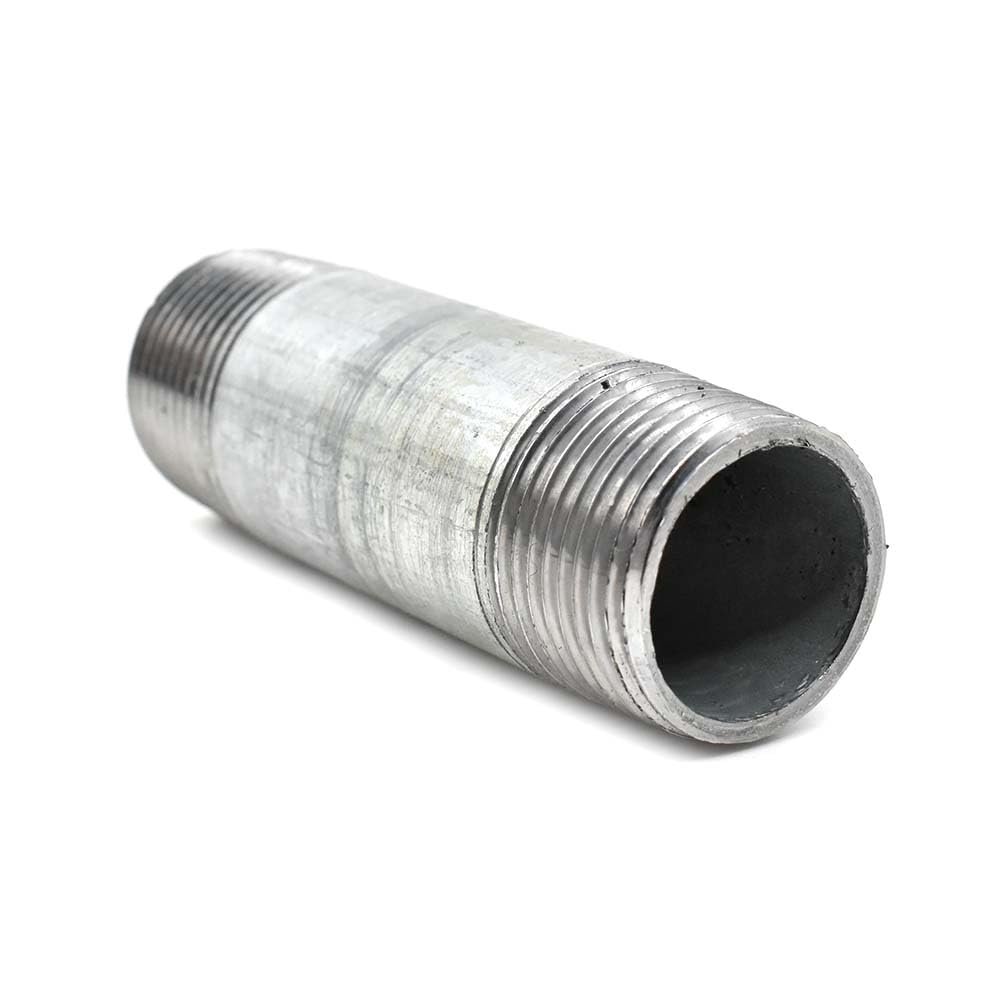 Thrifco Plumbing 5219061 1/8 inch x 1-1/2 inch Galvanized Steel Nipple