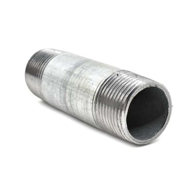 Thrifco Plumbing 5220067 1-1/4 inch x 3 inch Galvanized Steel Nipple