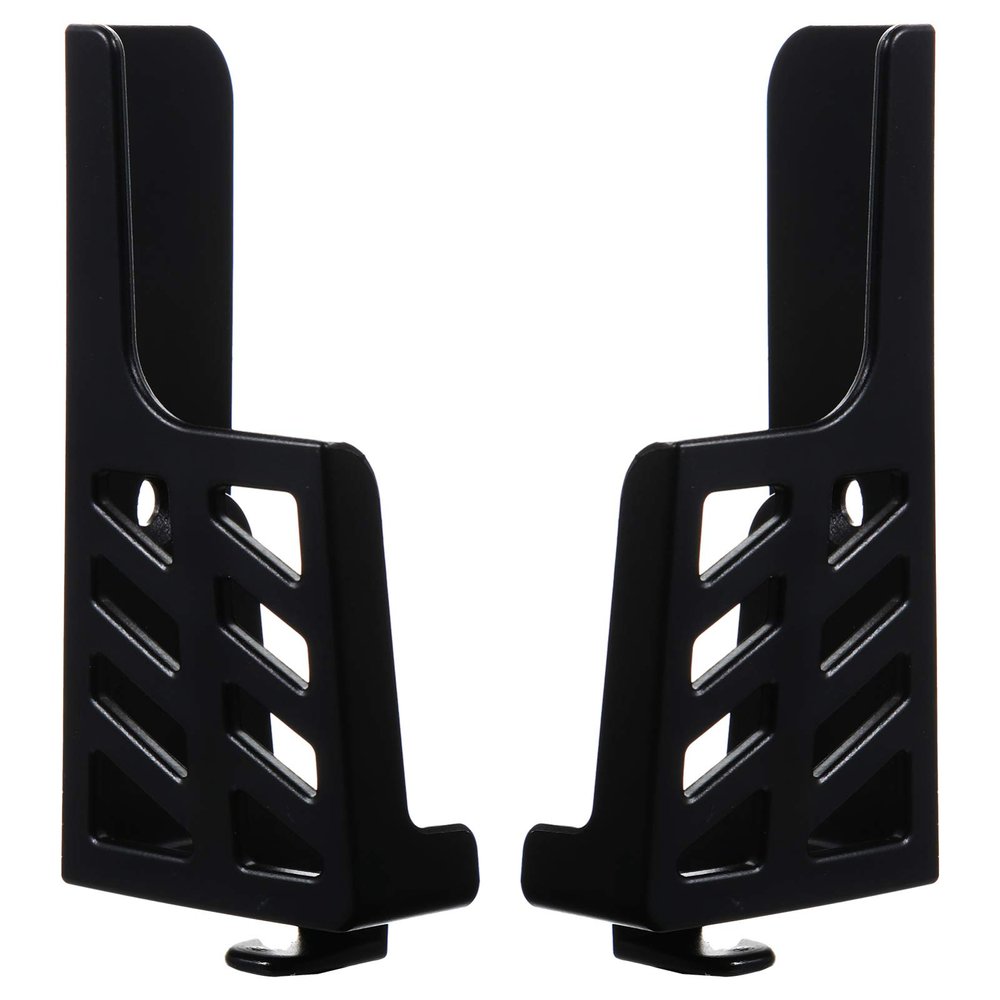 Hemobllo Adhesive Wall Phone Holder Mount Adjustable Tablet Wall Mount Phone Wall Dock for Bedroom Bathroom Home Office Black