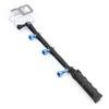 BGNing CNC Triple Extended Bracket Frame Mount Selfie Stick Tripod Hand Grip Compatible for Gopro Hero 5 4 SJCAM yi GitUP Action Cameras (with Screw Grip) view 4