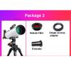 ARCH Telescopes for Astronomy Beginners,Astronomy Telescope with Tripod and Backpack,Refraction Telescope for Beginner,Adult and Kids, (Color : Package 2) view 2