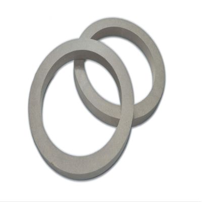 1 Pair Wood MDF Speaker Spacer Rings 5.25" Fiberglass Door Kick Pods 5 1/4 Inch