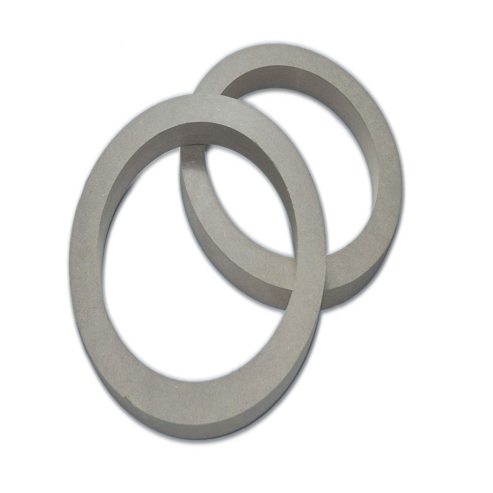 1 Pair Wood MDF Speaker Spacer Rings 5.25" Fiberglass Door Kick Pods 5 1/4 Inch